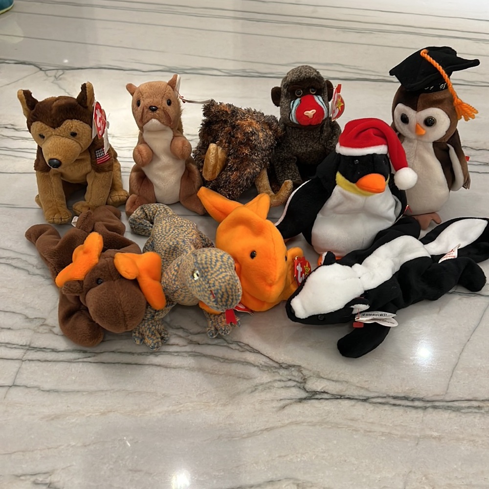 27 Beanie Babies + 1 Teenie with tags - Picture 9 of 16